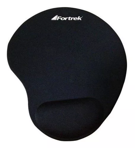 Mouse Pad Fortrek ERG-102 de tecido e borracha 235mm x 200mm preto